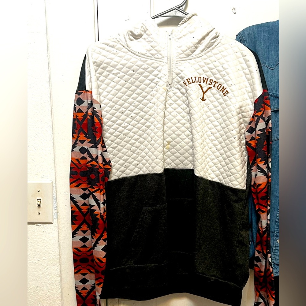 Yellowstone quarter zip sweatshirt